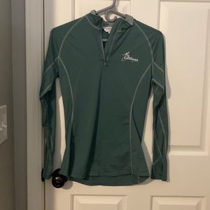 Small sage long sleeve lemieux riding top
